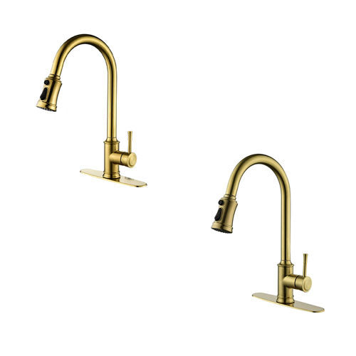 Touch Kitchen Faucet with Pull Down Sprayer