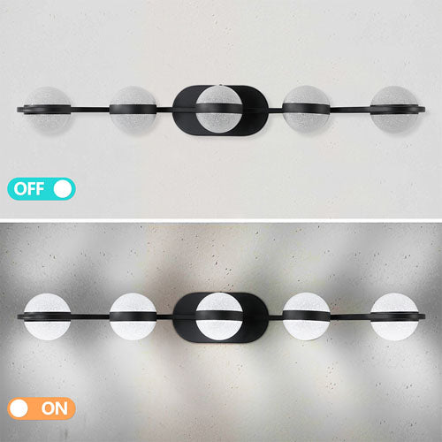 5-LED Bulbs Vanity Lights