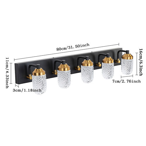 5-LED Vanity Light Bulbs