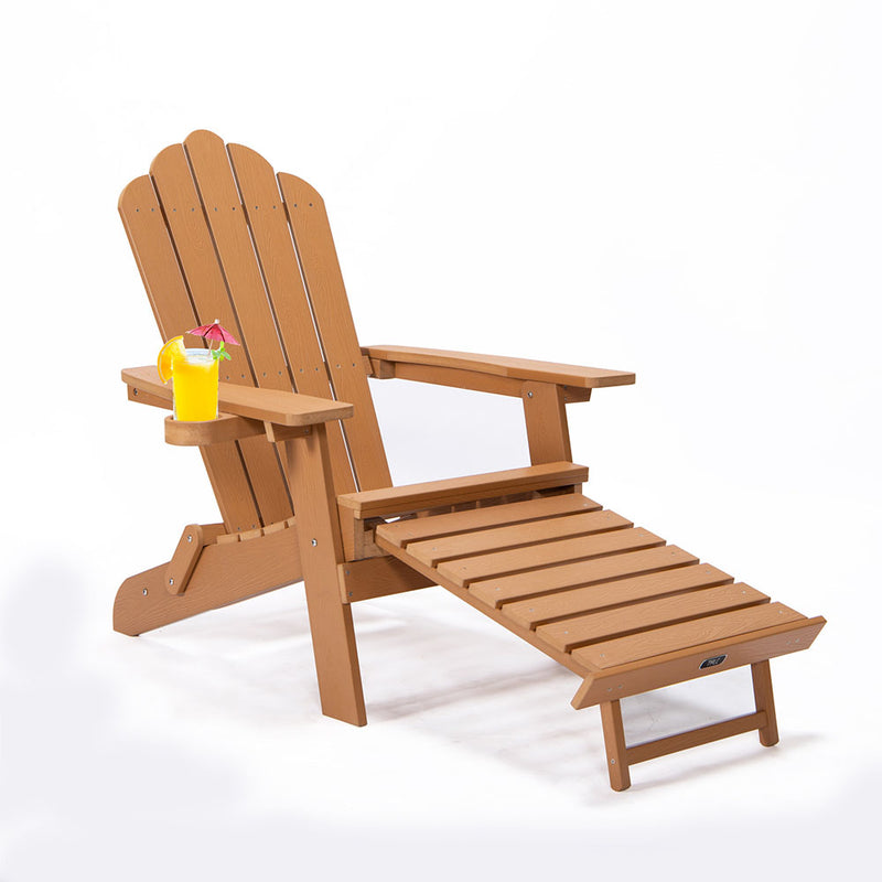 Silla plegable adirondack con portavoz y copa