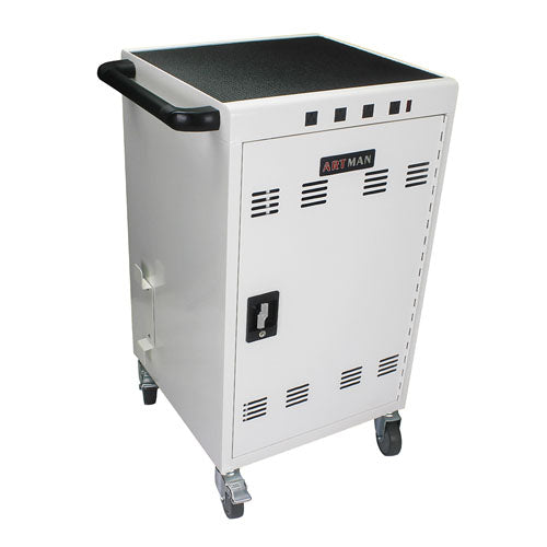 31+4-Device Mobile Charging Cart & Cabinet