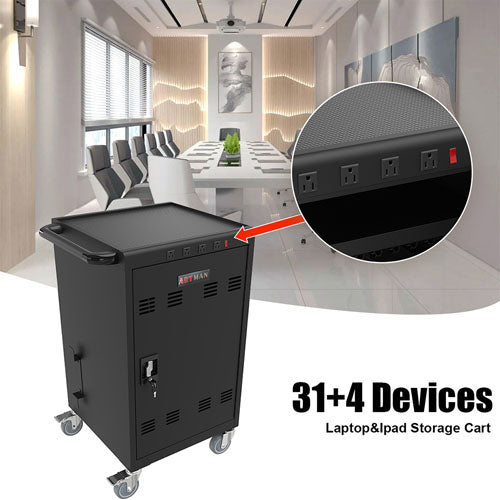 35-Device Mobile Charging Cart