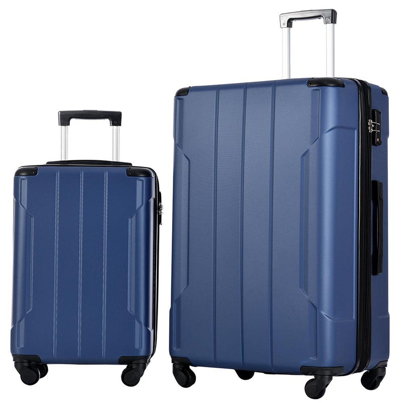 Maleta expandible con Lock & Spinner Wheels 2pc de TSA