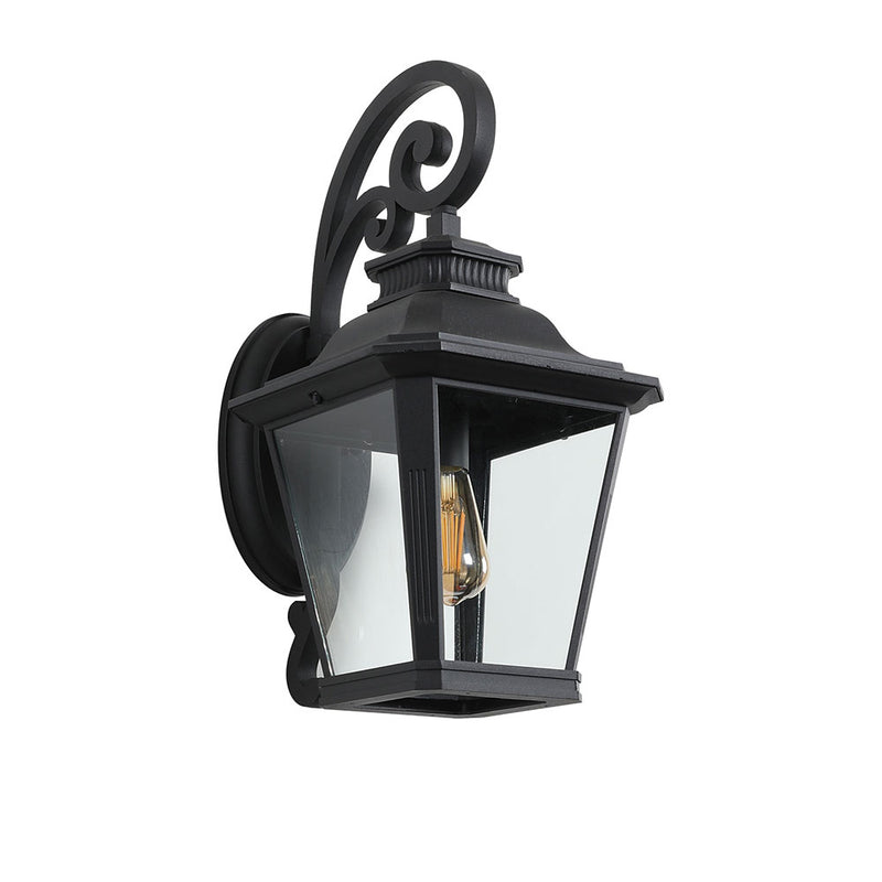 Large Outdoor Wall Sconces with Clear Glass