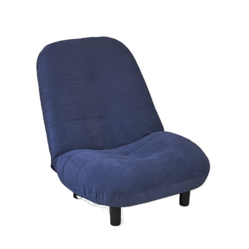 Single-Seater Reclining Japanese Tatami Chair (Blue)