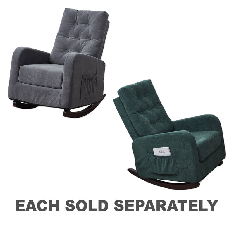 Lazy Recliner with High Back Armchair