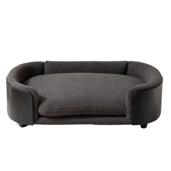 Dog Bed Solid Wood Legs Cashmere Cushion Large