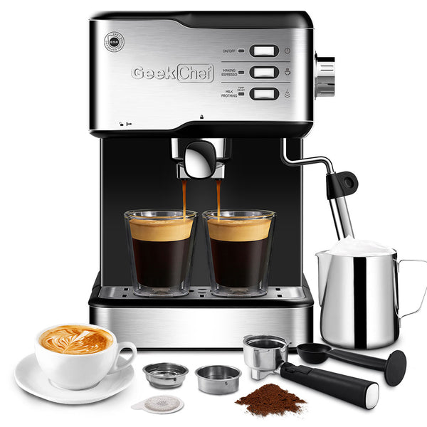 Geek Chef Espresso & Cappuccino Maker 1.5L