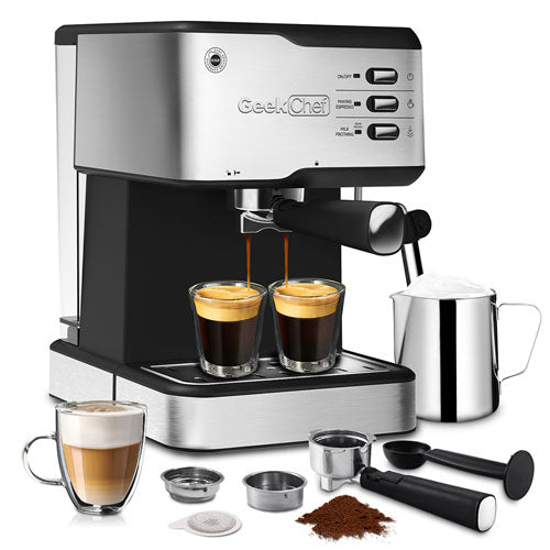 Geek Chef Espresso & Cappuccino Maker 1.5L