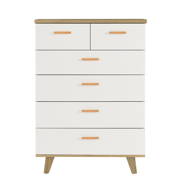 Modern Design Solid Wood Dresser with 6 Drawers