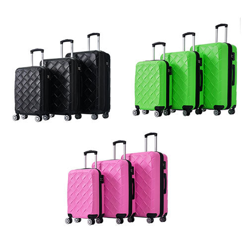 Suitcase with TSA Lock & Spinner Wheels (Set of 3)