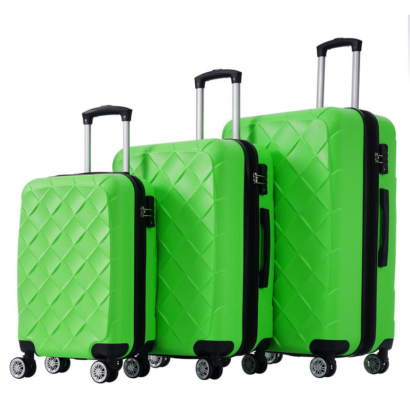 Suitcase with TSA Lock & Spinner Wheels (Set of 3)