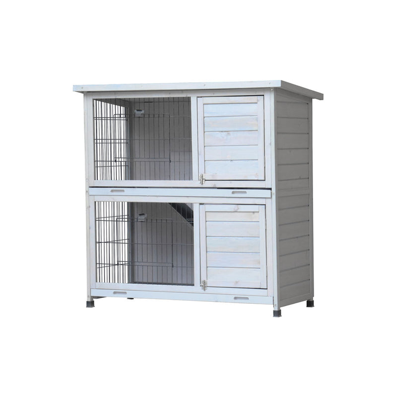 Rabbit Hutch Extensible Chicken Coop with No Leak Trays