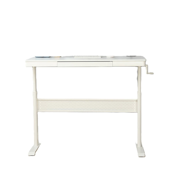 Adjustable Standing Desk with Metal Drawer (48x24")