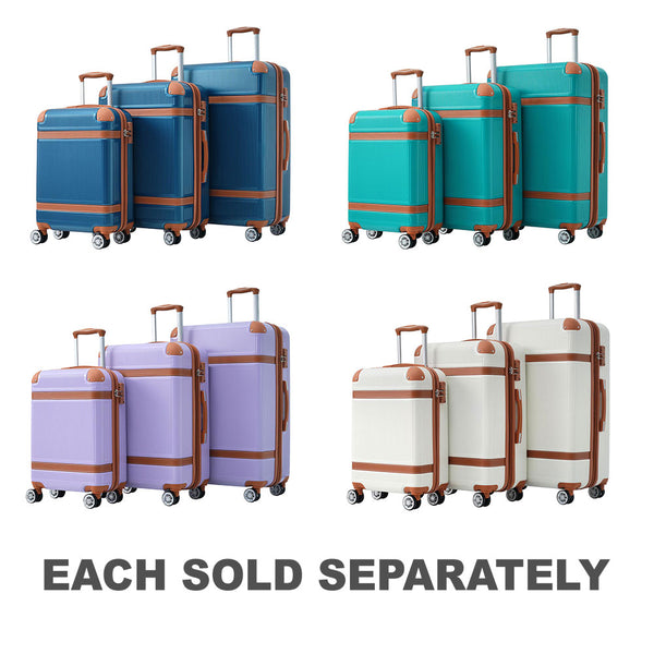 3-Piece Hard-shell Luggage Sets with TSA Lock