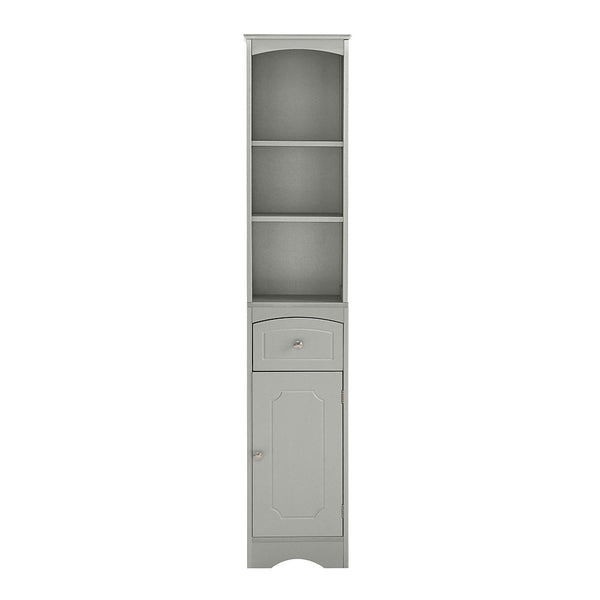 Tall Freestanding Bathroom Cabinet (Grey)