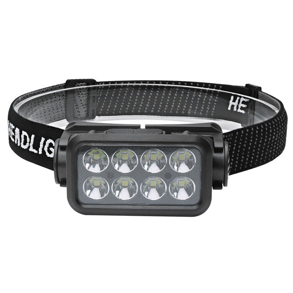 8 LED Headlamp Super Bright Outdoor Head Light