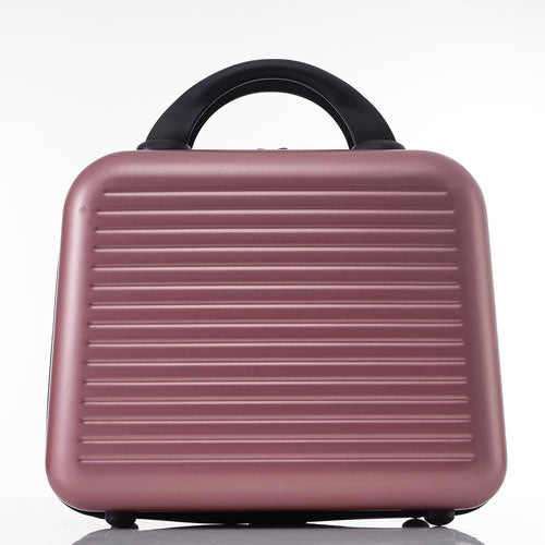 Front Open Luggage w/ Front Pocket & USB Port 20" (RoseGold)