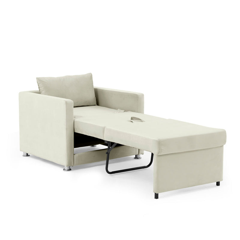 Cama de silla de sofá convertible 2 en 1