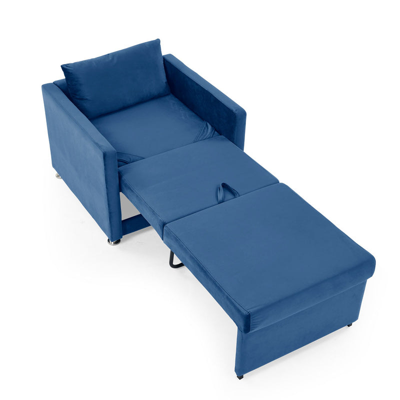 Cama de silla de sofá convertible 2 en 1