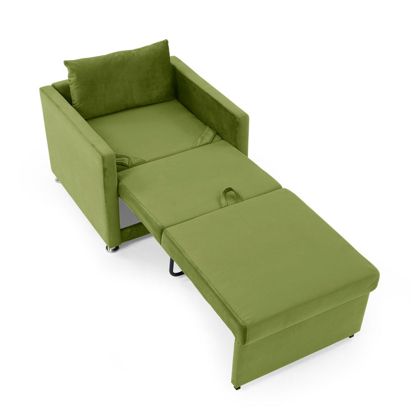 Cama de silla de sofá convertible 2 en 1