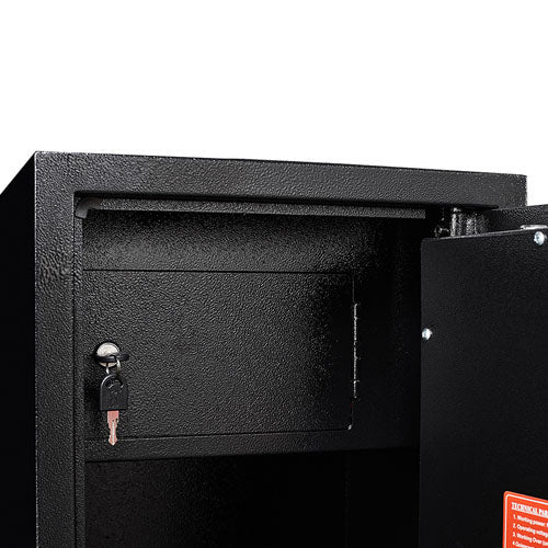 Rifle & Pistol Gun Safe w/ Inner Cabinet & Adjustable Shelf