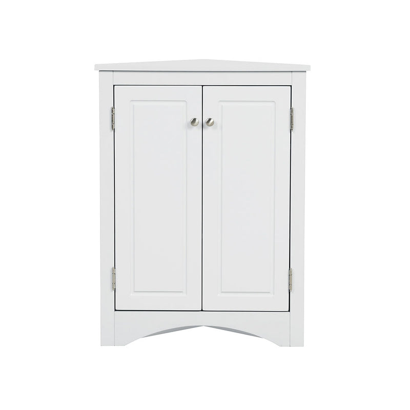 Triangle Freestanding Cabinet (White)