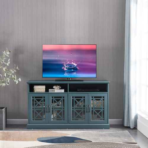 TV Stand Console Table (Dark Teal)