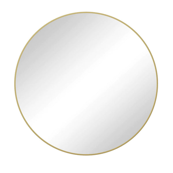 42-Inch Metal Framed Mirror (Gold)