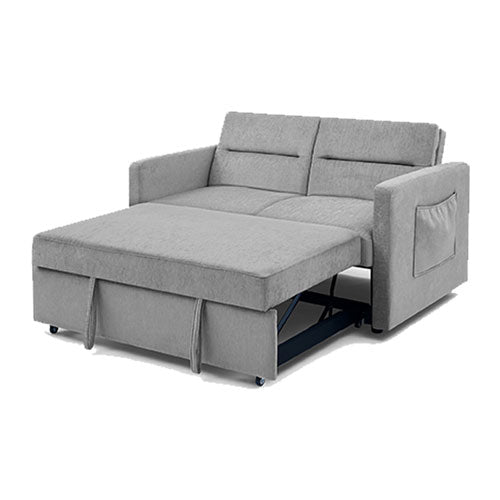 Sofa Bed with Adjustable Backrest & Foam Cushion