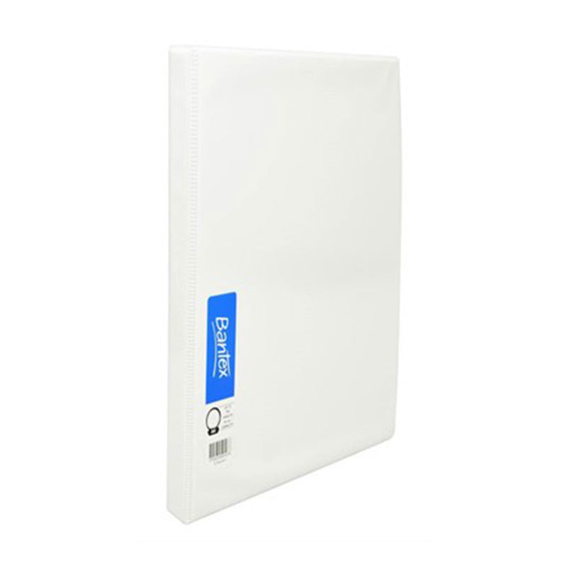 Bantex A4 2D-Ring Insert Binder 16mm (White)