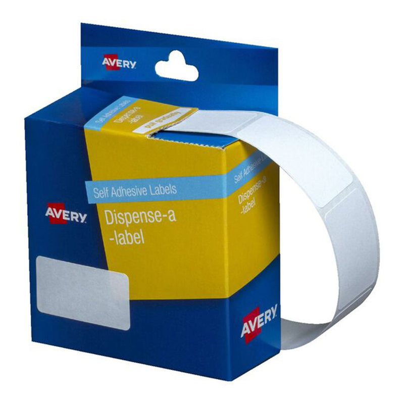 Avery White Label Dispenser (19x36mm)