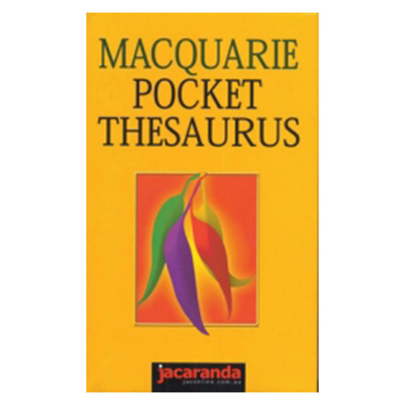 Macquarie Pocket Thesaurus Book