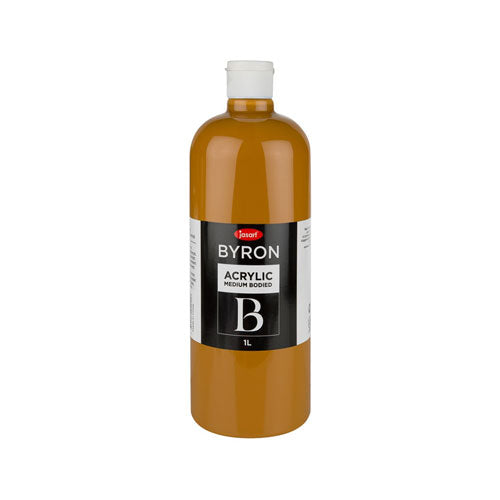 Jasart Byron Acrylic Paint 1L (Sienna)