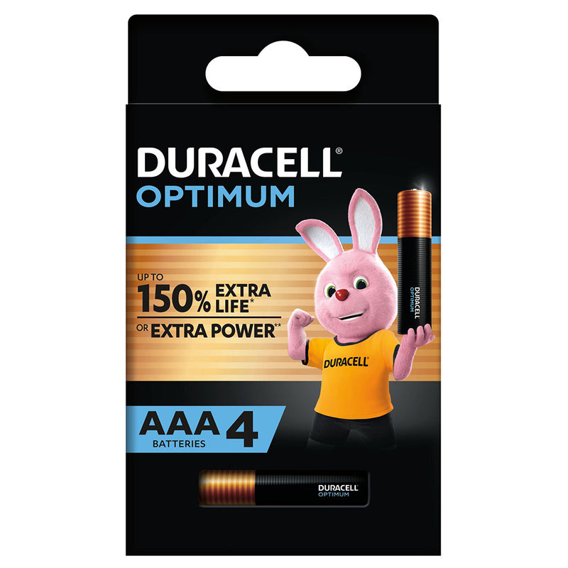 Batería alcalina de Duracell (paquete de 4)