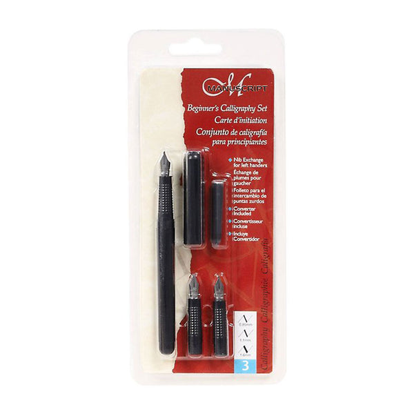 Manuscript Beginners Calligraphy Set (Black)