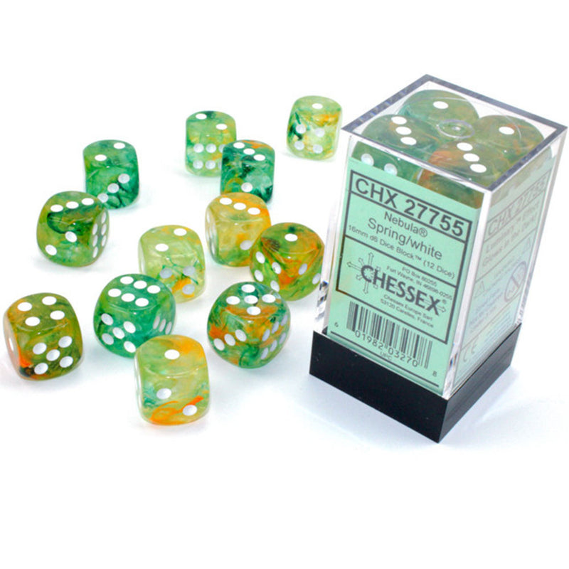  Bloque de dados Nebula Chessex D6 de 16 mm