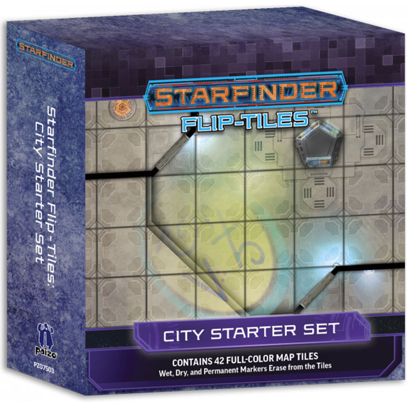  Juego de inicio de Starfinder RPG Flip-Tiles