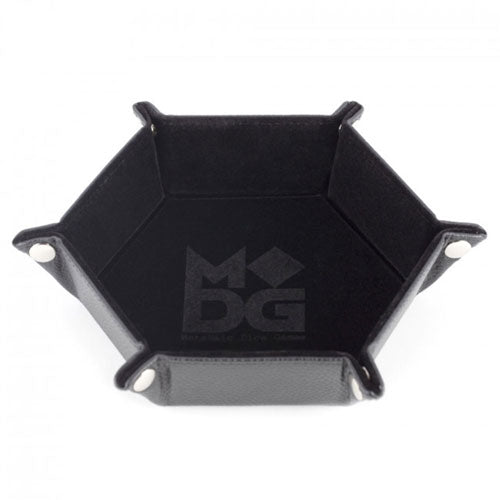 MDG Velvet Fold Up Hexagon Dice Tray