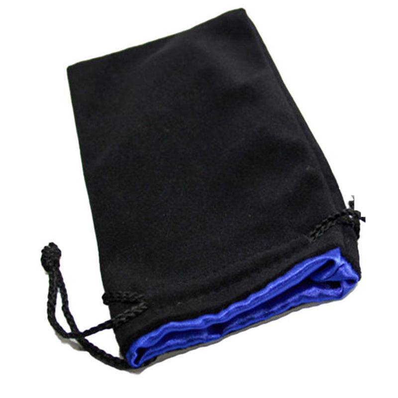  Bolsa grande para dados de terciopelo Koplow (negro)