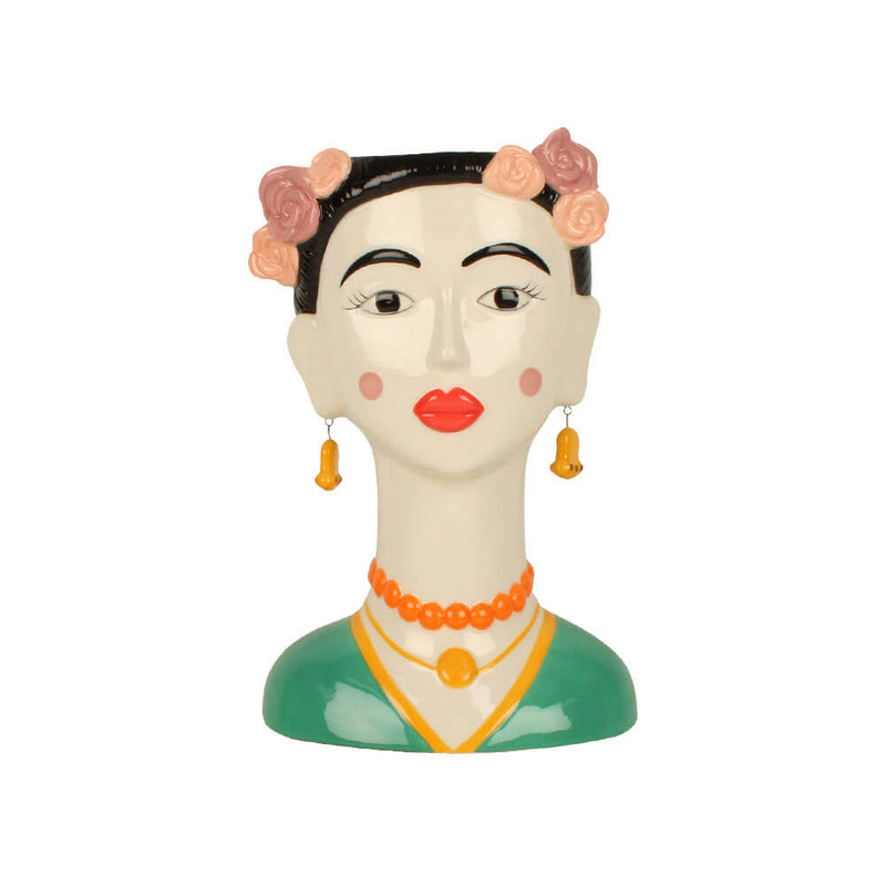 Kahlo Ceramic Planter Vase (XL:27x19x15cm)