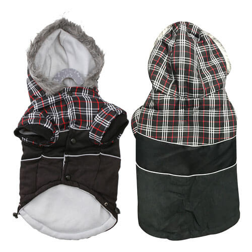 Checkered Dog Jacket (30/40cm)