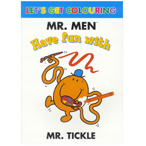 Mr Tickle Let's Get Colouring