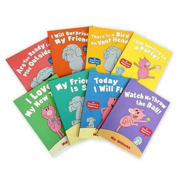 Elephant and Piggie 8 Book Set