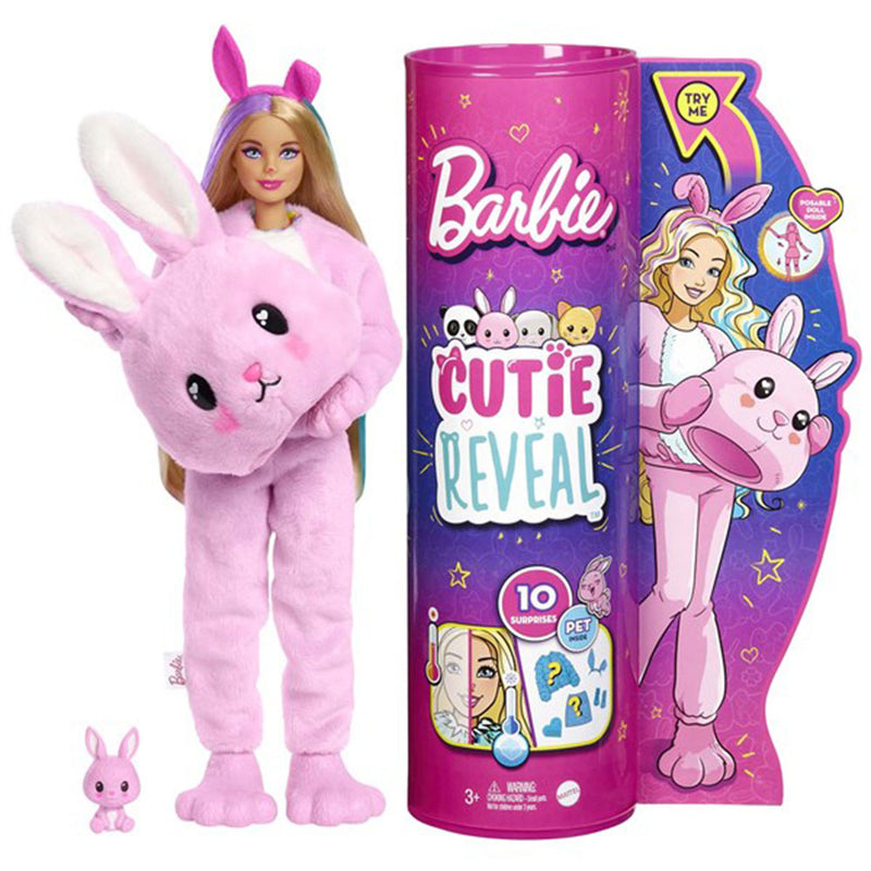  Muñeca Barbie Cutie Reveal de moda