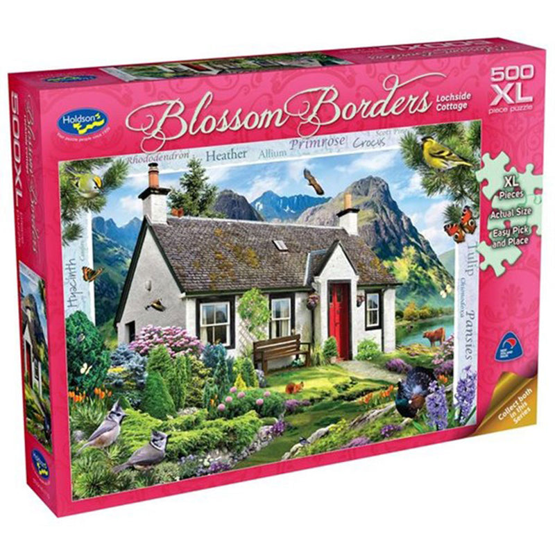  Holdson Puzzle Borde de Flores XL 500pzs