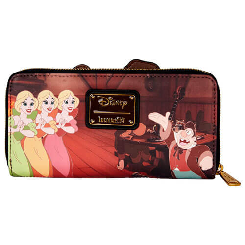 Beauty and the Beast Gaston Zip Purse