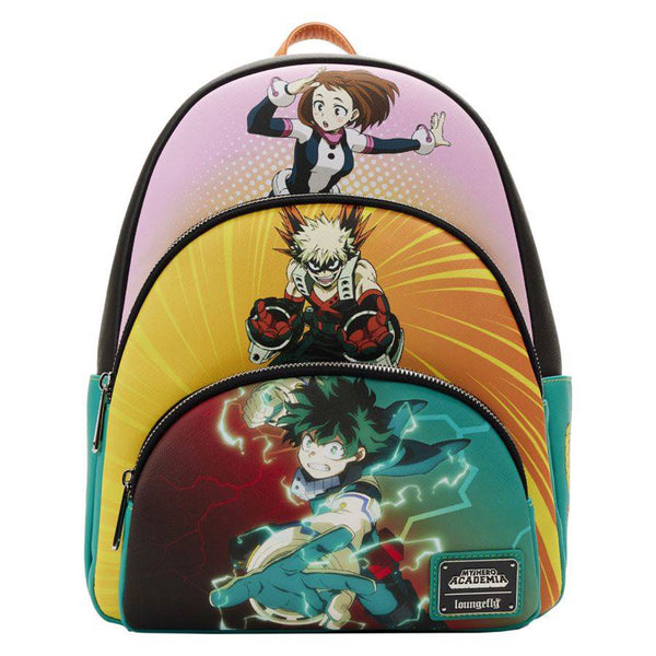 My Hero Academia Triple Pocket Scenes Mini Backpack