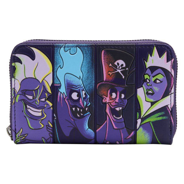 Disney Villains In the Dark Zip Purse