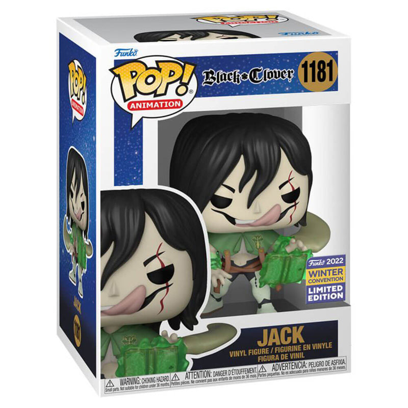 Black Clover Jack Winter Con 2022 Exclusive Pop! Vinyl